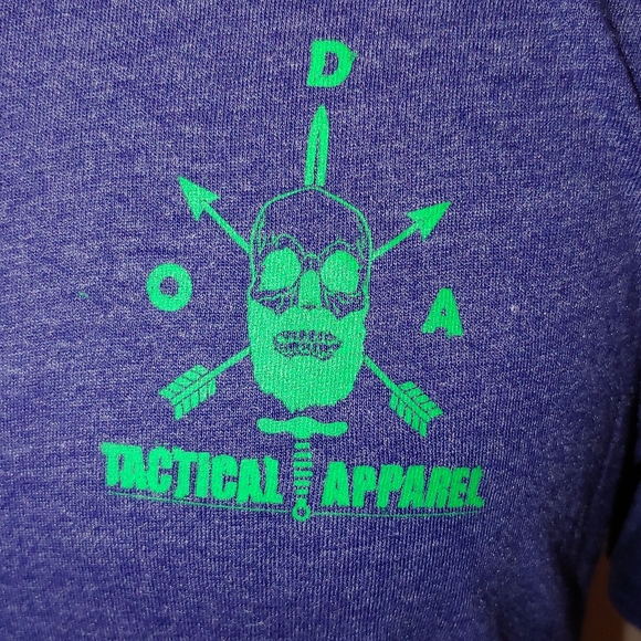 Next Level Apparel "Special Forces Foundation" blue tee shirt small EUC - Picture 3 of 9